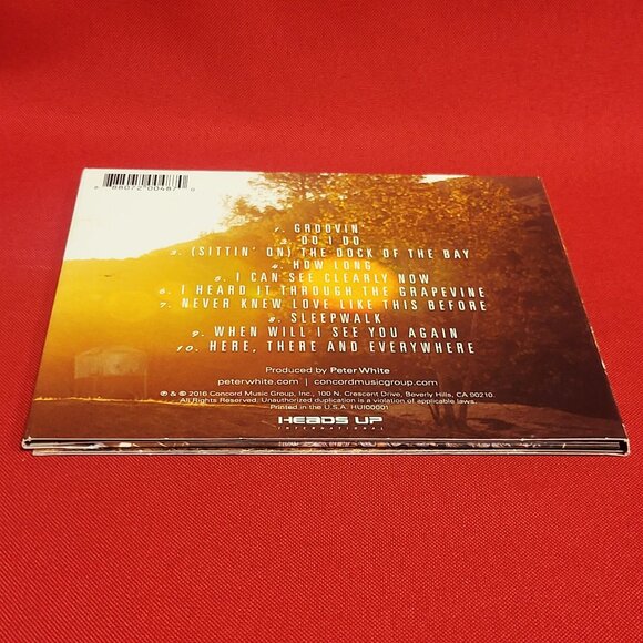 Peter White Groovin CD Signed 2016 - Picture 4 of 9